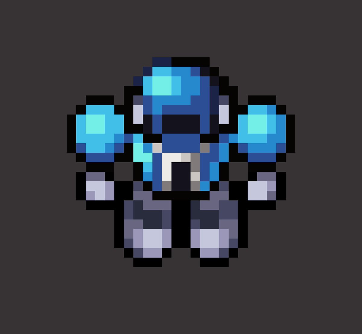 Fantasma acorazado 

//Comisiones abiertas//
#pixelartist #pixelart #RPG #gamedev #digitalart