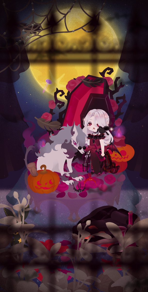 サングラスイケメンすぎて(   ᐛღ )
#リヴリーハロウィン2024