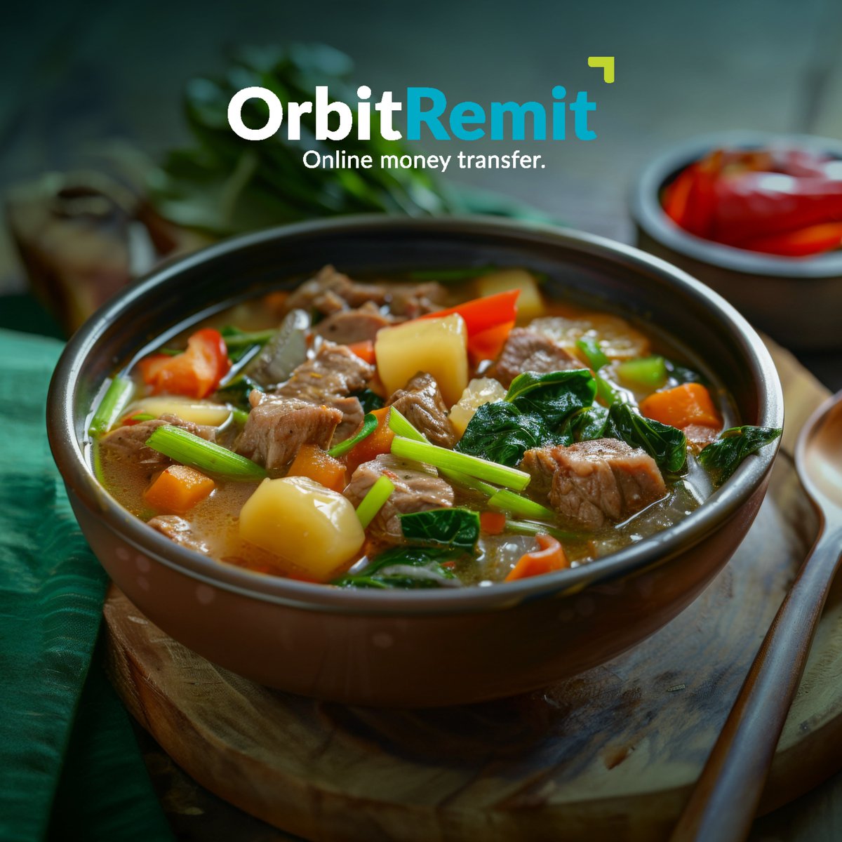 🇵🇭🍲 Warm up with a bowl of Sinigang – the ultimate Filipino comfort food!  This tangy, savoury soup is made with tamarind, fresh vegetables and meat or seafood. Enjoy a taste of tradition. What is your favourite comfort dish from home? 😌💬