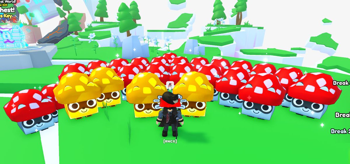 x10 huge mushroom raccoon giveaway

**Chance to randomly obtain a Gold one instead, if you win!**

How to join: 
Follow me
Like and Retweet
Comment your Roblox username!
mention a friend for x2 Luck🍀

Good luck, one will be mailed every 24 hours so make sure to check this tweet