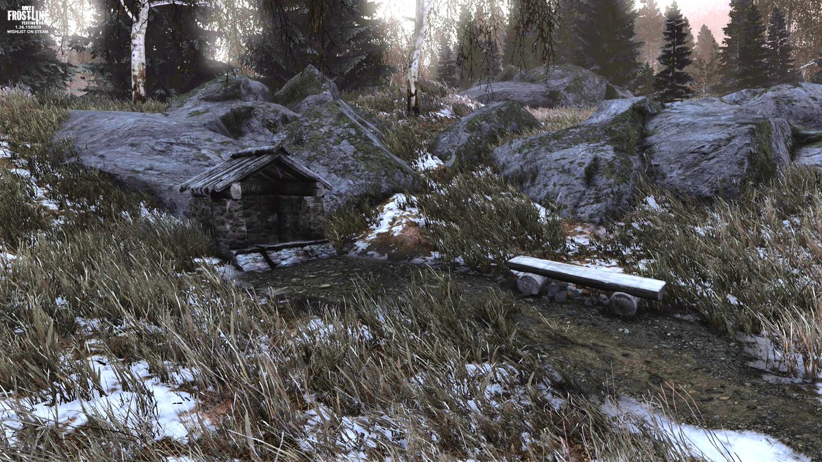 I MAY NOT HAVE FOUND ALL THE COOL POI'S BUT I FOUND NOT ONE, BUT TWO OF THE NEW SPRING WELLS! 🤣💦
 
CANT WAIT TO CONTINUE EXPLORING SAKHAL #DayZFrostline