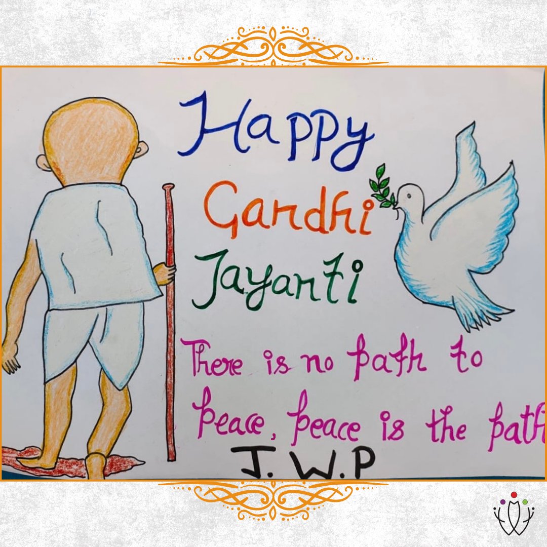 Celebrating Gandhi Jayanti at JWP Project "Mera Sahara" 
We had a wonderful time honouring the legacy of Mahatma Gandhi with our beneficiaries! 
Together, we reflected on his teachings of peace, compassion, and non-violence.
#GandhiJayanti #JWP #MeraSaharaCentre #Inspiration