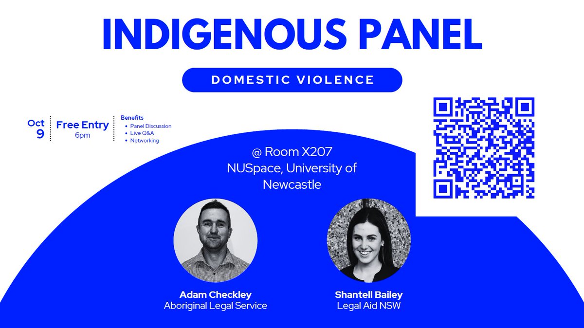 Newcastle School of Law and Justice (@uonlawschool) on Twitter photo Join <a href="/Wegotchu_Girl/">We Gotchu Girl</a> on Wednesday 9 October for a panel event addressing the prevalence of domestic violence. This panel will explore legal and cultural barriers that complicate access to support and prevention strategies tailored to Indigenous communities.
wegotchugirl.com.au/product/indige⦠Join <a href="/Wegotchu_Girl/">We Gotchu Girl</a> on Wednesday 9 October for a panel event addressing the prevalence of domestic violence. This panel will explore legal and cultural barriers that complicate access to support and prevention strategies tailored to Indigenous communities.
wegotchugirl.com.au/product/indigeā¦