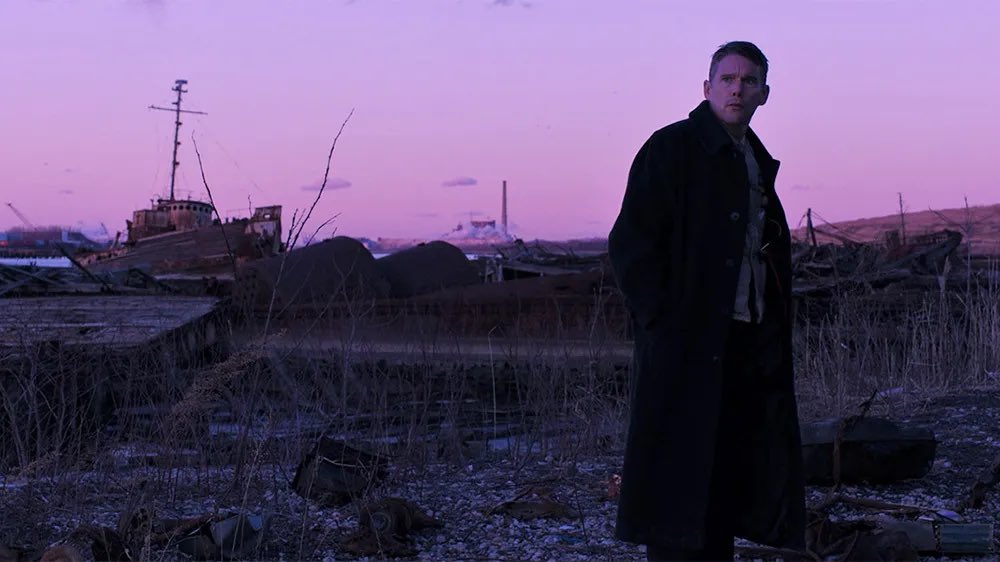SirJeffNelson's tweet photo. #FirstReformed takes the “doubting faith” narrative to a wholly unique and fascinating place. It’s a haunting, reverberating echo of a film. Powerful imagery. Ethan Hawke is staggering, taking the potent material to another level. https://t.co/E5UoxZXHSo