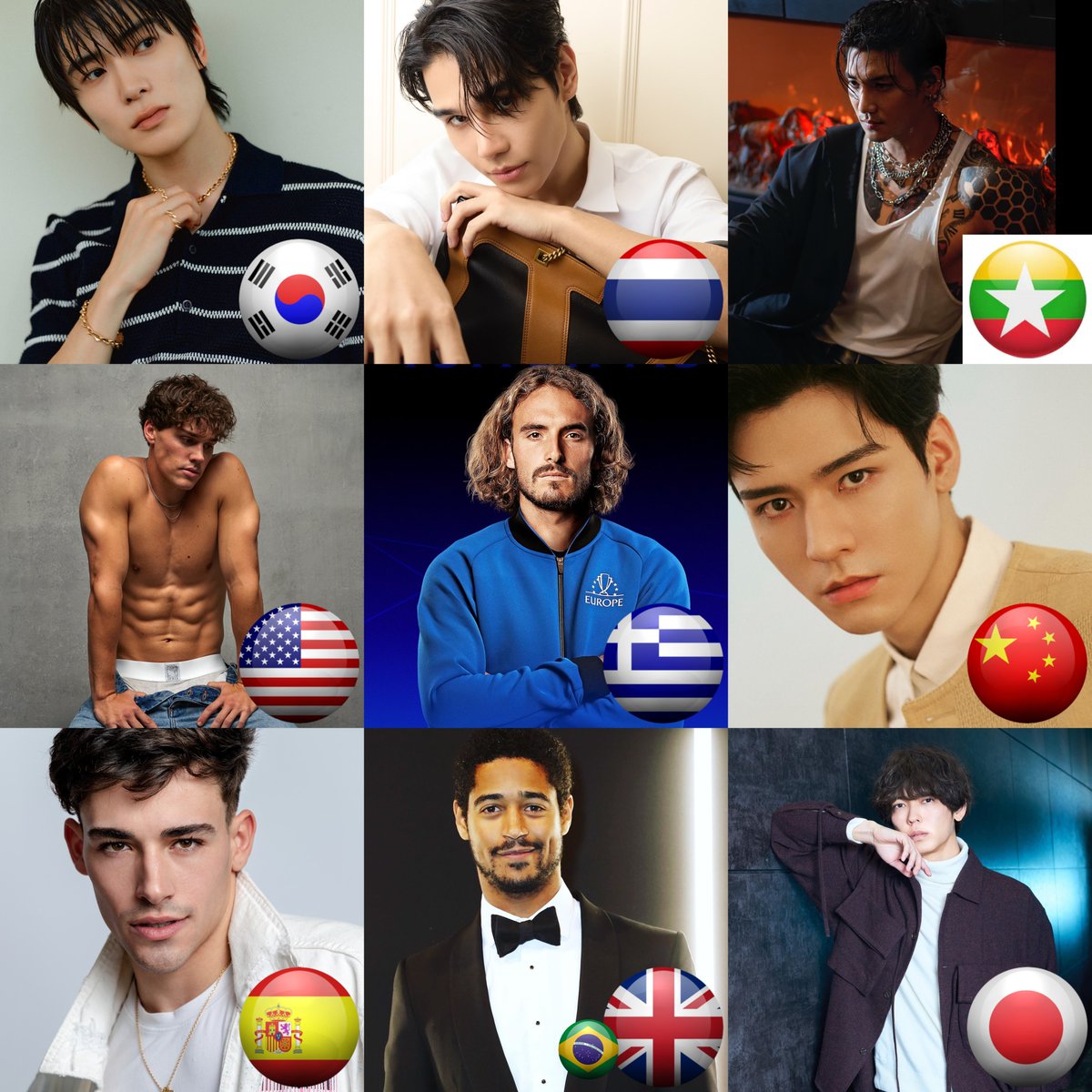 tccandler's tweet photo. Which Face Should Be Nominated Next? These are the faces nominated today. Vote for the Top 100 of 2024 https://t.co/L8N9KXxAZI #tccandler #100faces2024 #jaehyun #nct #smtown #jeffsatur #paingtakhon #noahbeck #stefanostsitsipas #gongjun #alextopdancer #alexmandonrey #nowunited https://t.co/nSxNS0WVUp