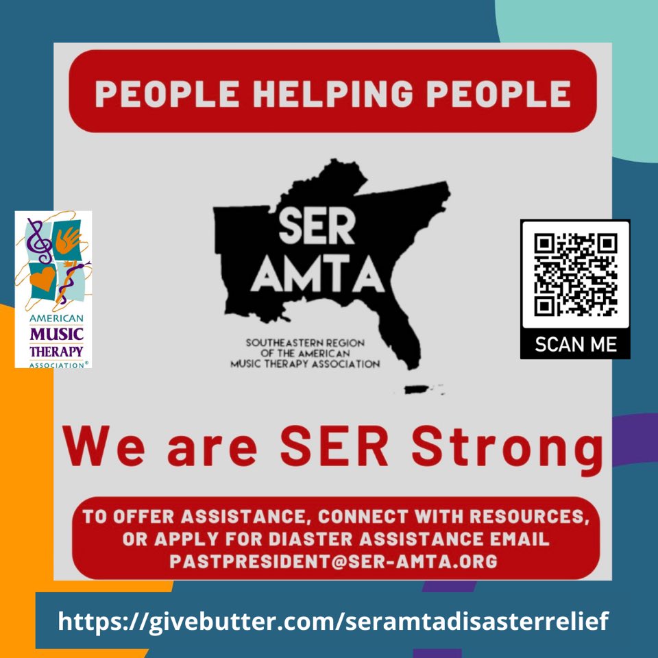 AMTA Board of Directors, members &amp; staff extend heartfelt concern for all those affected by the devastation caused by Hurricane Helene. The BoD supports the fundraising and coordination efforts of the SER. Full story with live links at the LinkTree in our Bio under “Latest News”.