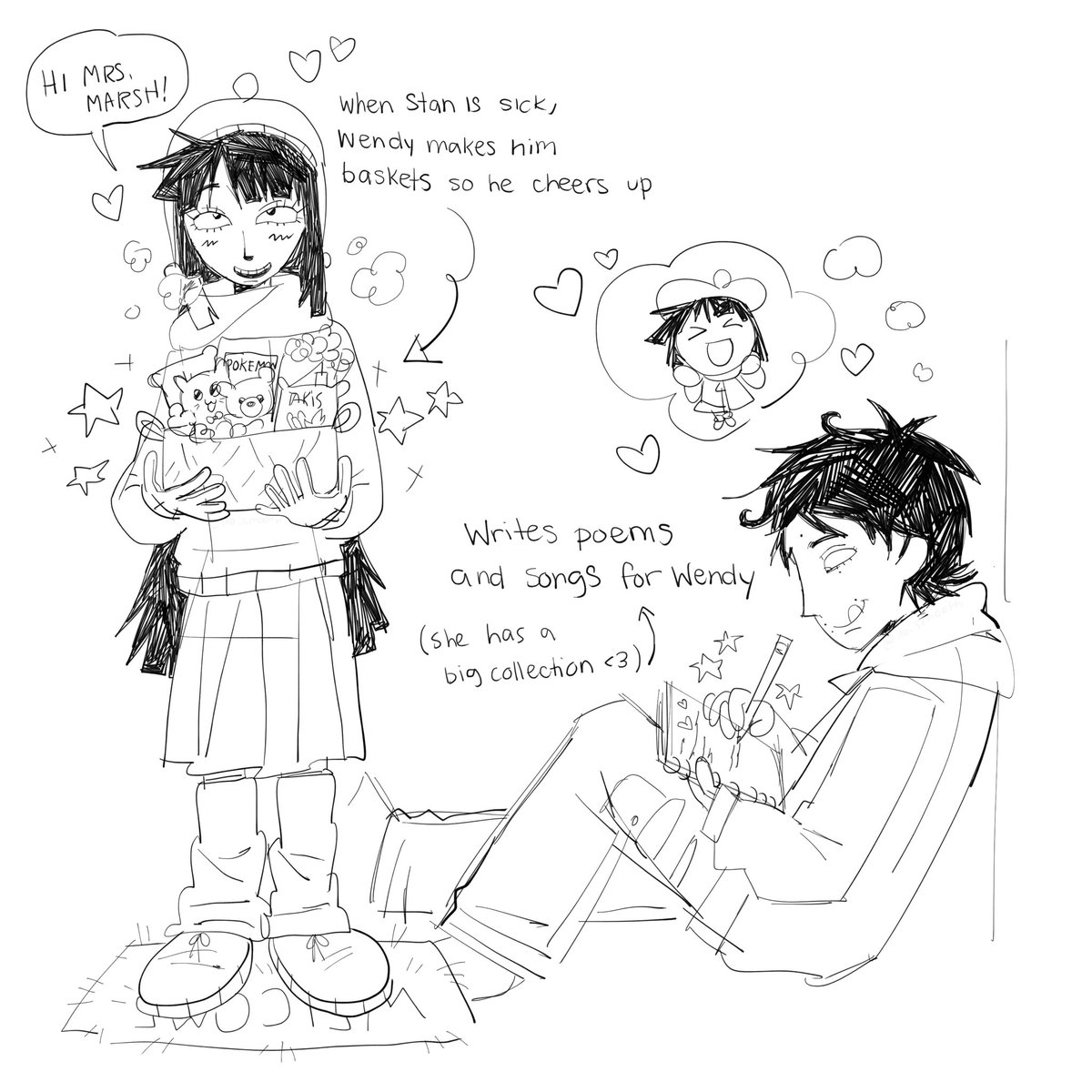 ito_smooth's tweet image. headcanons 
#sptwt #spstendy #spwendy #spstan