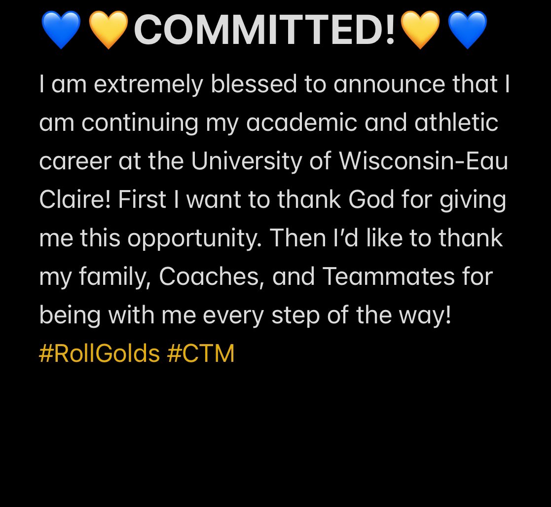 COMMITTED 💛💙
<a href="/coach_mcdonnell/">Coach Mac</a> <a href="/PrepRedzoneWI/">Prep Redzone Wisconsin</a> <a href="/kmlasersfb/">KM Laser Football</a> #CTM25 #Rollgolds