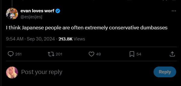 MadamSavvy's tweet photo. I think people like you are worthless to society and provide no meaningful input, and if you were given an iota of power, you would be the first to nuke countries because they were " a little bit different". 

I think people like like you bring nothing to the gene pool and actively lower the collective human IQ down 10s of points. 

You are racist, fear another culture, another way of thinking, and would be the first to destroy all art that didn't appease your myopic view of the world.