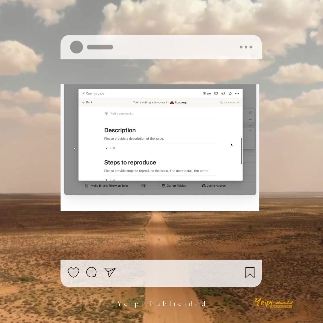 ¡Descubre cómo las plantillas personalizadas pueden transformar tu experiencia en Notion! ✨ Ahorra tiempo y mejora tu organización 🔍 🚀Lee más aquí: blog.yeipipublicidad.com/plantillas-per… #Notion #Productividad #Plantillas #GestiónDelTiempo #TrabajoEnEquipo