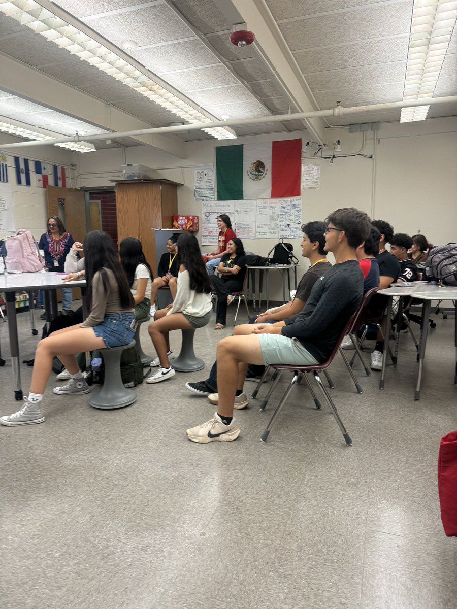 Our first Multicultural Club meeting took place today. We made “Cultural Connections “ about each other’s traditions/customs. 🥰 #GritandGanas