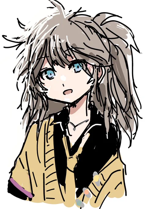 筆圧強すぎてすぐペン先おかしくなっちゃうので筆圧オフにして描いてみたらどうかな… 