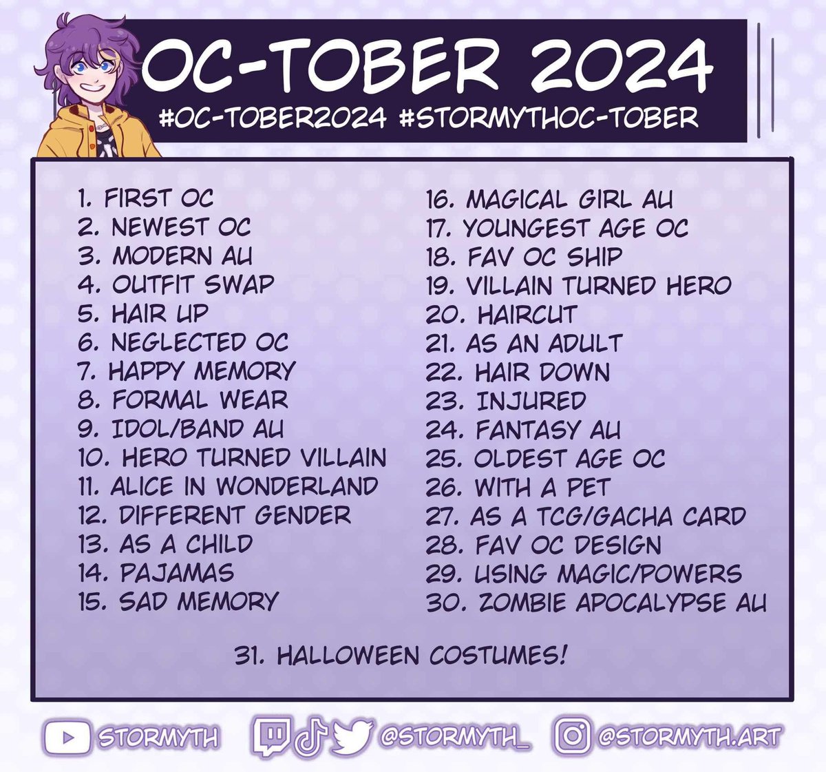 Puffy_Peachy's tweet photo. I ALSO AM DOING OC-TOBER!
-
#oc-tober2024 #stormytgoc-tober #oc-tober #octtoberart #oclore #art #ocart https://t.co/nARjYx6Od2