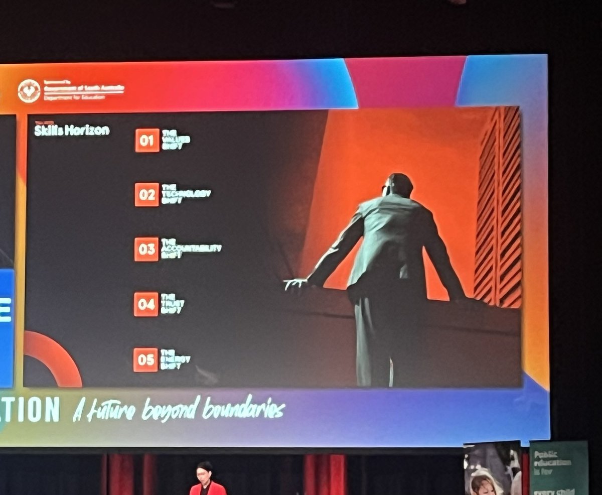 mareewhiteley's tweet image. Dr Sandra Peter @Sydney_Uni 
✨values shift, gender fragmentation- difficult maintaining a narrative -shared reality at risk
✨technology shift 
✨accountability shift 
✨trust shift 
✨energy shift 
#ACELNC24 #acel