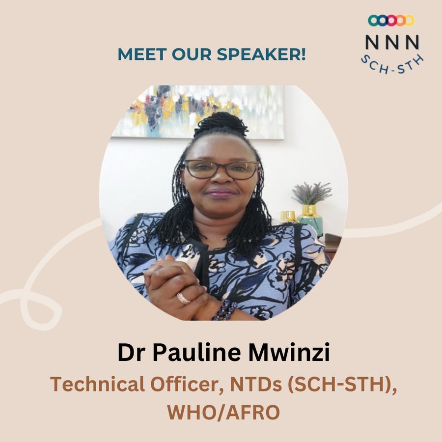 elimin8schisto's tweet photo. Exciting Day 2 #NNN2024 kicking off with SCH-STH Disease-Specific Group @nnnschsth session on Evidence Tracking and Drug Supply!
Meet the speakers:
📣Dr Piham Gnossike
📣Dr Prudence Beinamaryo
📣Dr Pauline Mwinzi
#BeatNTDs #BeatSchisto #intestinalworms #schistosomiasis https://t.co/36SXQdCcc7