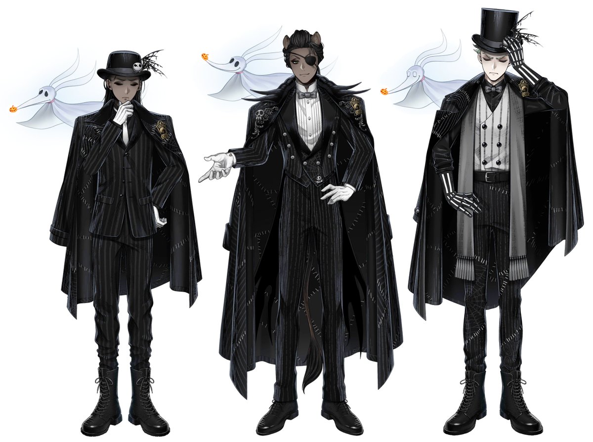 MostroLoungeVIP's tweet photo. Nightmare suit Jamil, Leona, Sebek live2d 1/2 with Zero
These guys look like mob bosses lol https://t.co/mTE1mMqlpt