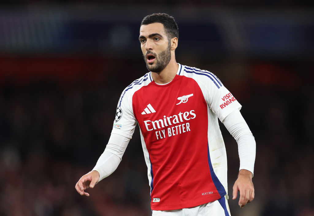 FabrizioRomano's tweet photo. 🔴⚪️ Arteta: "Mikel Merino was really good, he was ready despite having only one training session with us".

"He was buzzing to have his chance, to start this new chapter and he's done really well against PSG". https://t.co/e91FR46iFJ