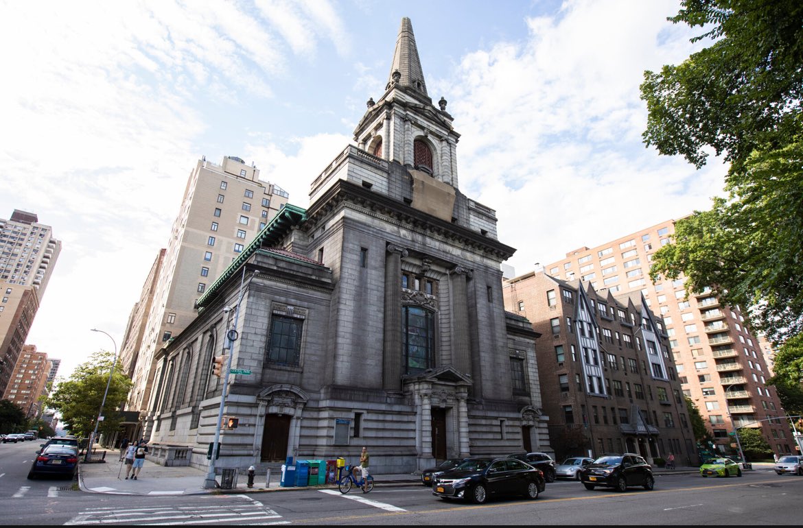 MarkLevineNYC's tweet photo. Big announcement today: A long empty landmark church on W. 96th St overlooking Central Park is going to be brought back to life as the new, expanded home of the Children’s Museum of Manhattan.

Will be a dynamic learning lab for kids from all backgrounds. Sched’d to open in 2028. https://t.co/v7GFDJ0HxI