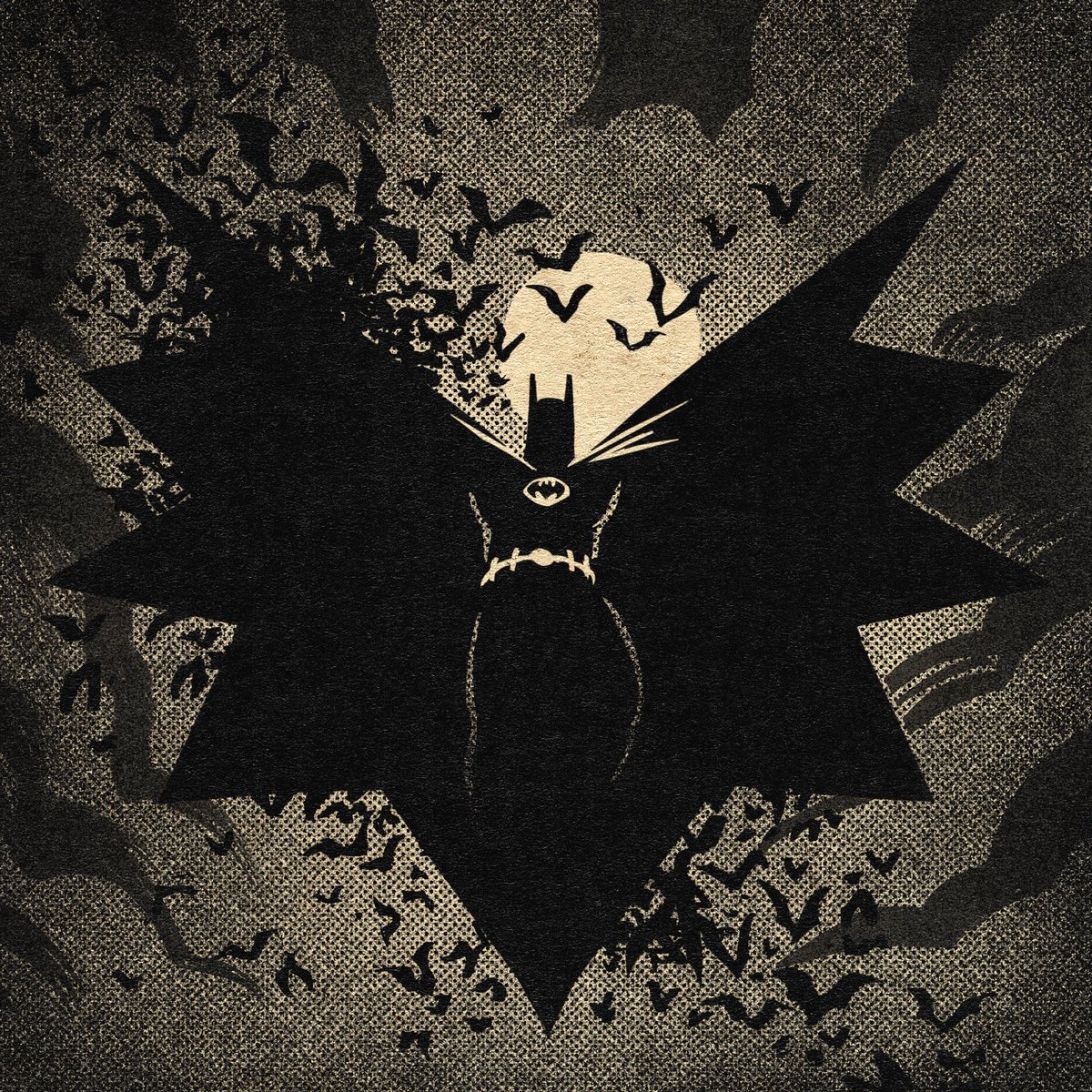 joeruff89's tweet photo. #batober2024 Day 1. Swarm. 

#batober https://t.co/EEqvTCr8dy
