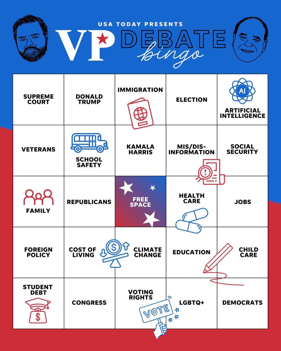 MamaCyborg's tweet image. Got your bingo card ready for the debate??
