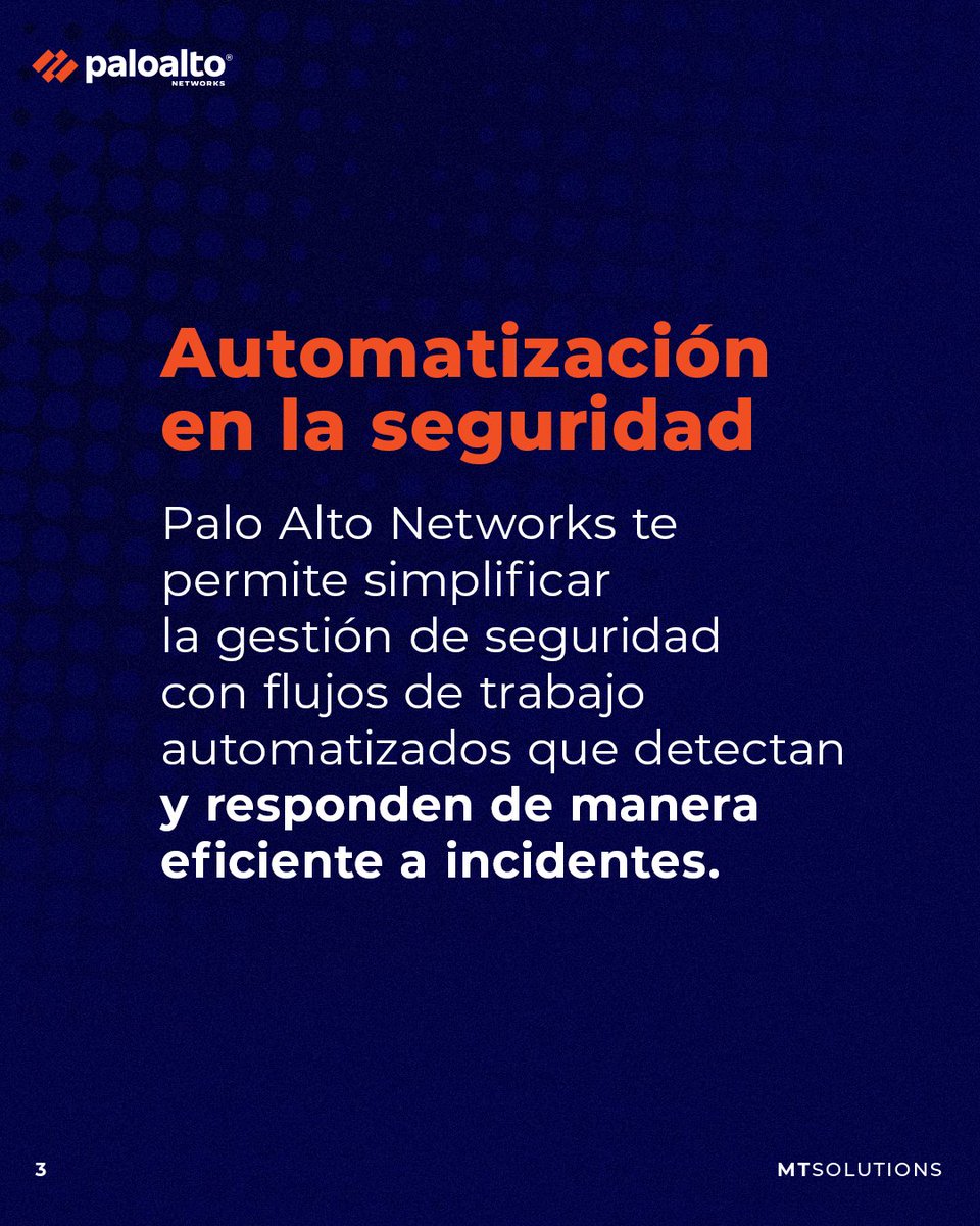 mtsolutionsglob's tweet photo. 🔐 La ciberseguridad ya no es opcional. Con Palo Alto Networks, tu empresa obtiene protección avanzada, automatizada y adaptada a los desafíos de hoy.

Fortalece tu seguridad con soluciones diseñadas para proteger datos en cualquier entorno. https://t.co/Z70MLxWnLq