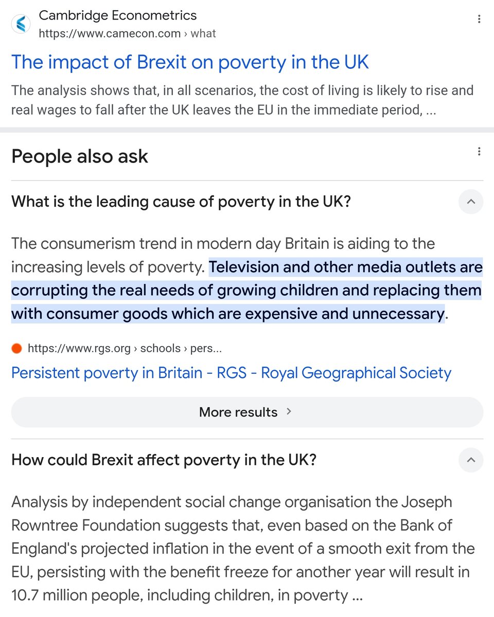 WstLondonGarden's tweet photo. @BladeoftheS I think this is the wrong conclusion. Unless you are fixated on #RelativePoverty rather than #AbsolutePoverty. The world has been getting richer & absolute & extreme poverty has massively declined.
If it's relative poverty, well we in Britain volentarily chose more with Brexit. https://t.co/DqPUnfjMM6