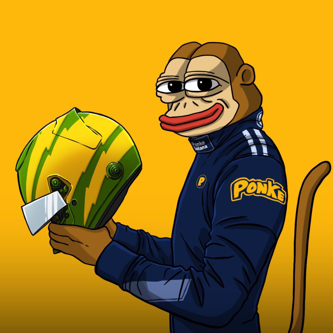 _m_art_z_'s tweet photo. @JakeGagain $PONKE #kingofcontent #kingofsol Helmets on! https://t.co/hRW6ISTCFP