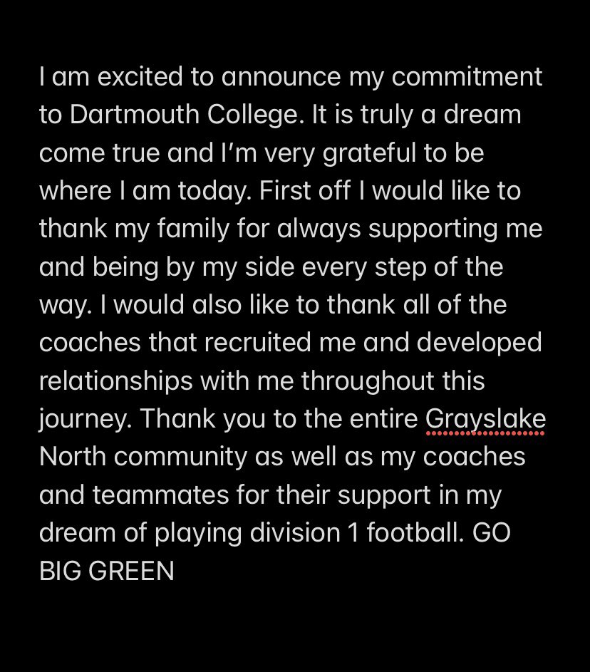 1000% COMMITTED <a href="/DartmouthFTBL/">Dartmouth Football</a> <a href="/EDGYTIM/">Timothy “EDGYTIM” OHalloran</a> <a href="/GnhsFootball/">GNHS Football</a>