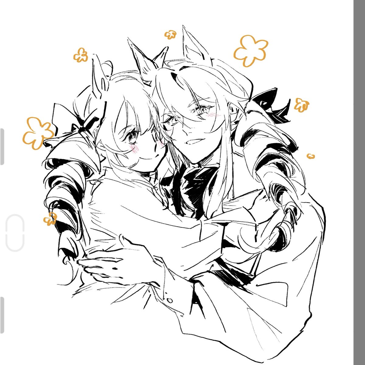 MountainCE103's tweet photo. #明日方舟 
#Arknights 
#Nearl
卷卷辫子一起扎 https://t.co/OPFlMTDYaf