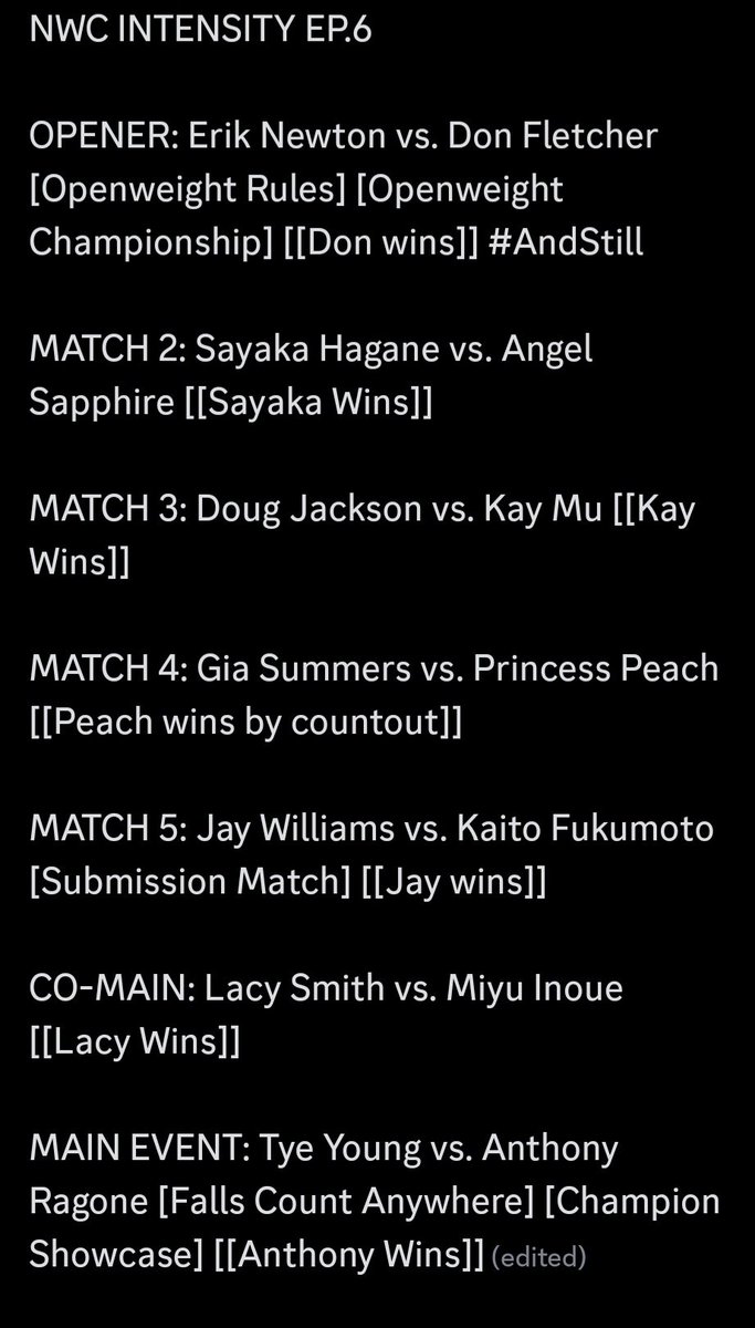 NWC Network (@thenwcnetwork) on Twitter photo 