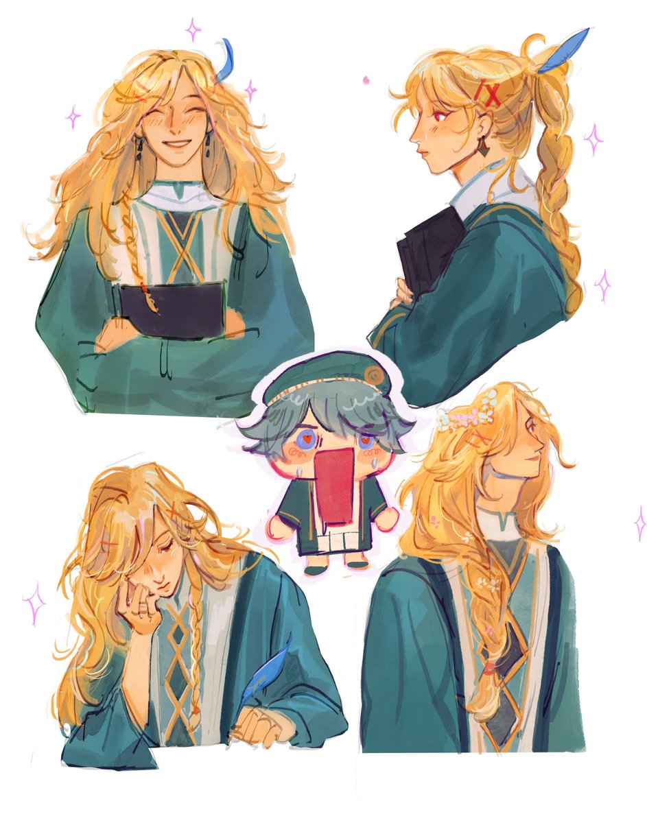 😭😭😭 this is one of those drawings that genuinely cheer me up every time I look at it. He’s so breathtaking #kaveh #haikaveh