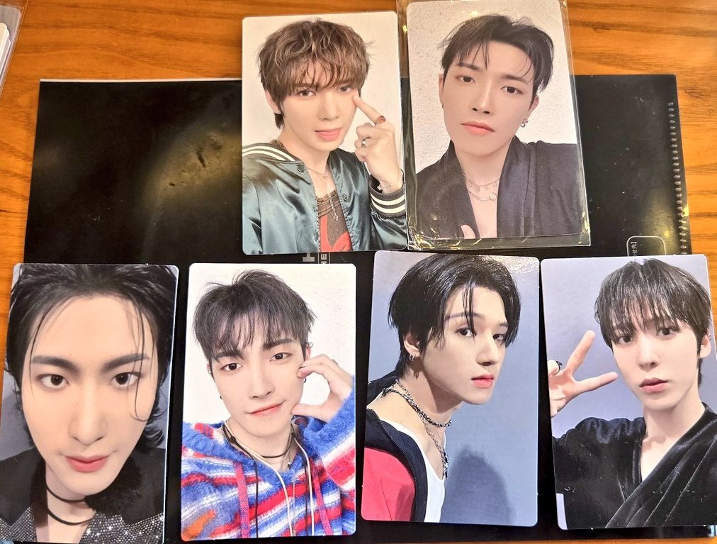 torihi888's tweet photo. ATEEZ BIRTHDAY birthdayトレカ交換

【譲】Aソンファ Bホンジュン
通常ユノ FPウヨン ATENYヨサン FCホンジュン
        
【求】A版のみサンorミンギ
その他全てミンギ︎(写真2枚目💕)

郵送・都内手渡し可能です！
纏めて優先ですが、お気軽にお声がけ下さい🍀
#ア��ズ交換 #アチズトレカ #ATEEZ交換 https://t.co/HPSeHyPvKK