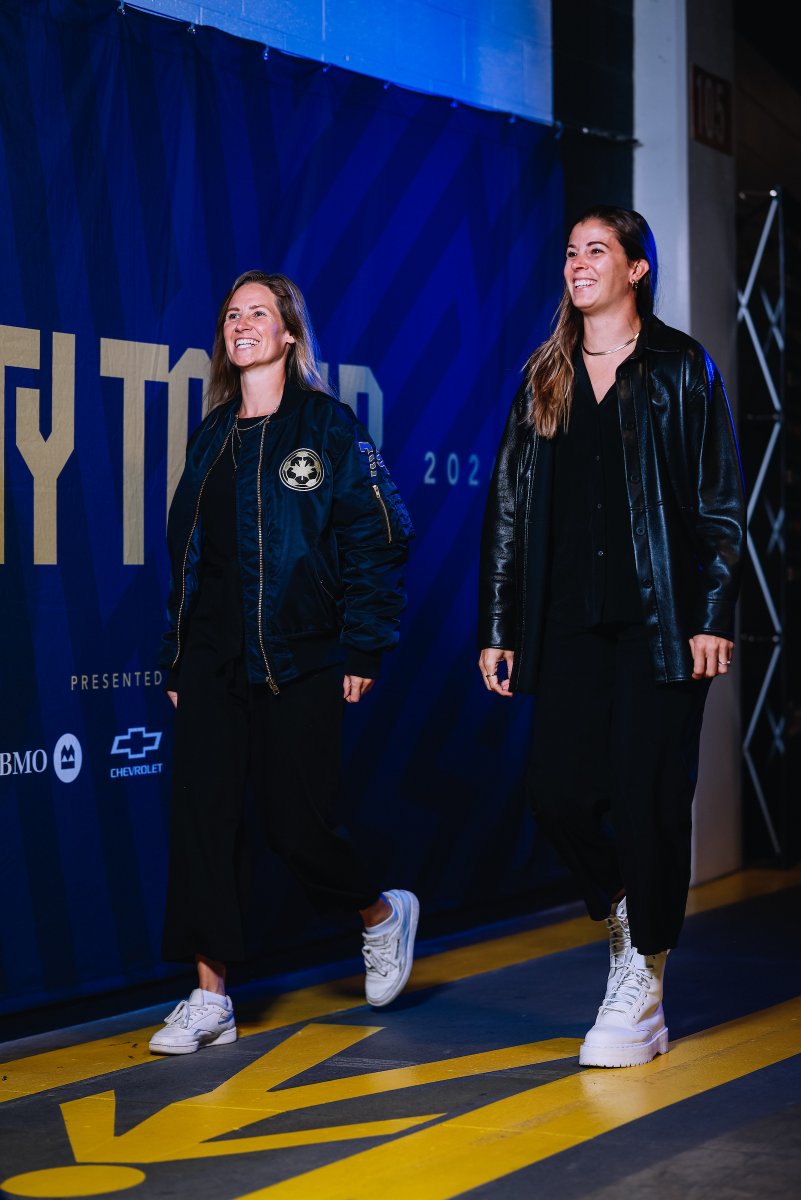 Vancouver Rise FC Academy (@risefcacademy) on Twitter photo 'Caps 🤝 <a href="/VancouverRiseFC/">Vancouver Rise FC</a>
#VanRiseFC's President Sinead King & Sporting Director <a href="/stephlabbe1/">Stephanie Labbé</a> are in the house tonight!
#VWFC | #WChampionsCup 'Caps 🤝 <a href="/VancouverRiseFC/">Vancouver Rise FC</a>
#VanRiseFC's President Sinead King & Sporting Director <a href="/stephlabbe1/">Stephanie Labbé</a> are in the house tonight!
#VWFC | #WChampionsCup
