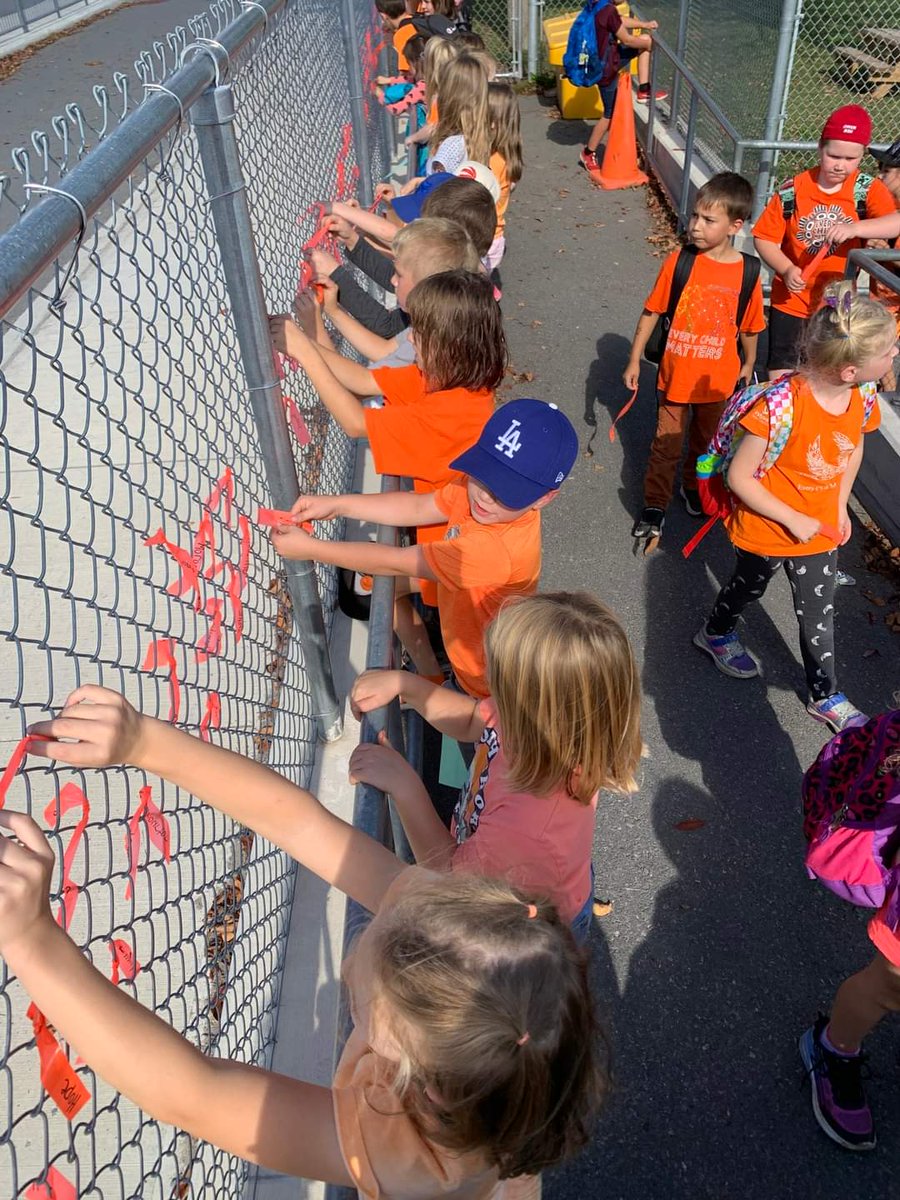 We pray for the children and their families affected by residential schools.  #truthandreconciliationday #OrangeShirtDay #pvncinspires