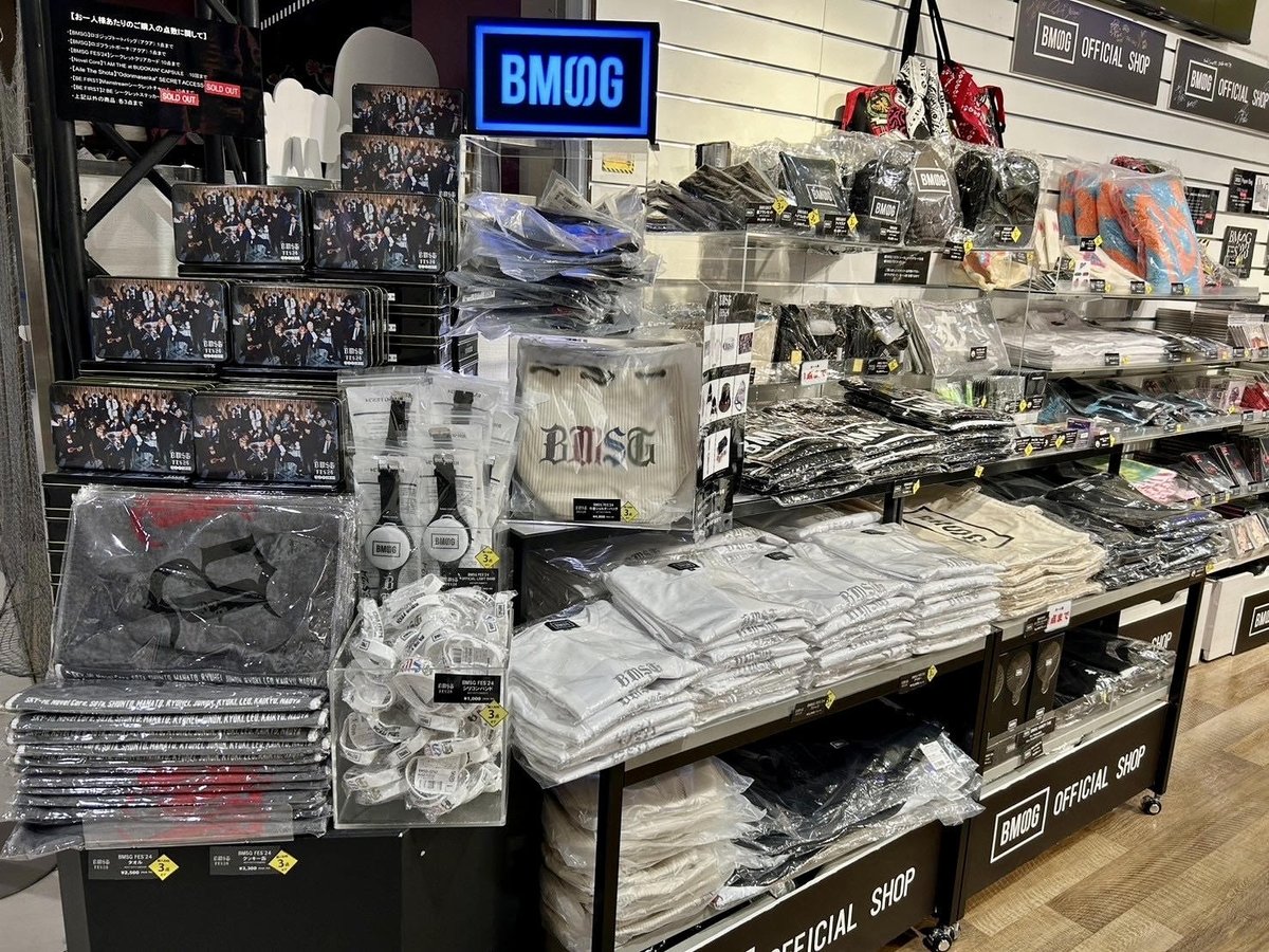 ◤#BMSG OFFICIAL SHOP◢ 「BMSG FES'24」OFFICIAL GOODS 本日よりお