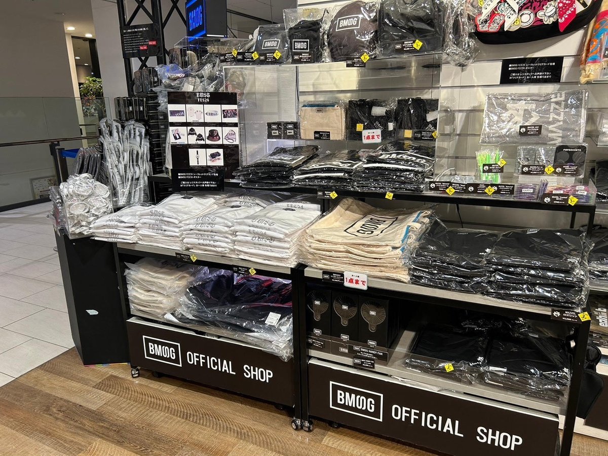 ◤#BMSG OFFICIAL SHOP◢ 「BMSG FES'24」OFFICIAL GOODS 本日よりお