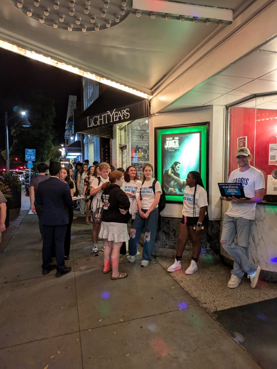 Theodore Nollert (@theodorenollert) on Twitter photo The <a href="/UNCYoungDems/">UNC Young Democrats</a> are fired up and ready to watch <a href="/Tim_Walz/">Tim Walz</a> kick some ass!! Thanks to <a href="/WesleyHarrisNC/">Wesley Harris</a> and <a href="/AllisonJRiggs/">Allison Riggs</a> for stopping by! The <a href="/UNCYoungDems/">UNC Young Democrats</a> are fired up and ready to watch <a href="/Tim_Walz/">Tim Walz</a> kick some ass!! Thanks to <a href="/WesleyHarrisNC/">Wesley Harris</a> and <a href="/AllisonJRiggs/">Allison Riggs</a> for stopping by!