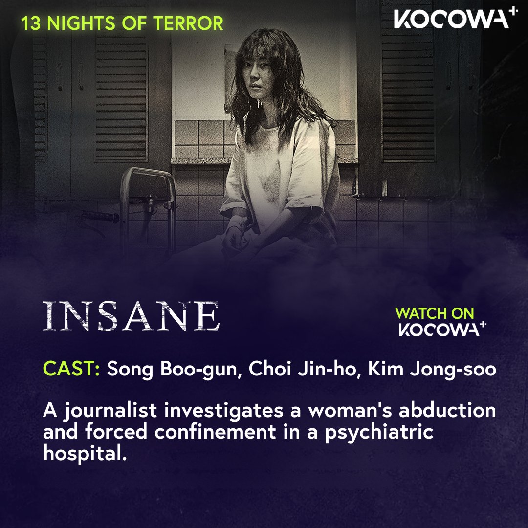 kocowa_official's tweet photo. 🕯️ KOCOWA+ presents: 13 Nights of Terror starting NOW! 🕯️
Get ready to be haunted by these spine-chilling thrillers! 👻
Stream #Insane HERE ➡️ https://t.co/SbGWh1qdET
Stream #TheNeighbors HERE ➡️ https://t.co/rrt6OKu5dI
#KOCOWA https://t.co/U5N6EzGeob