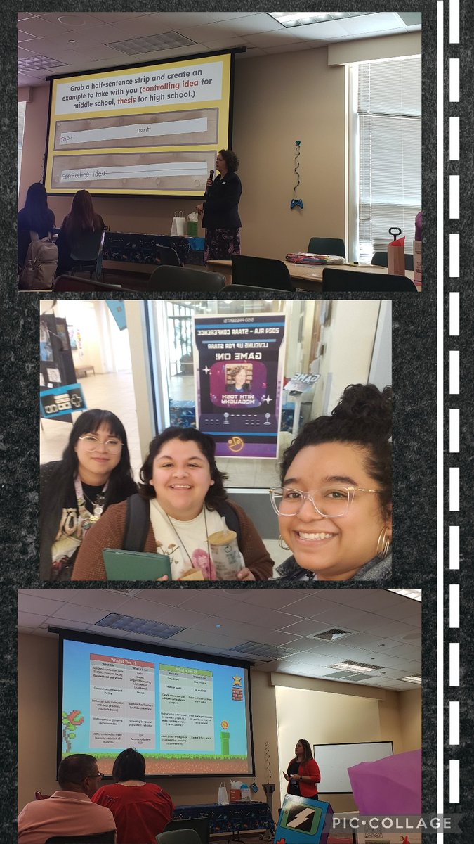 Day one of the RLA Conference with <a href="/ToshMcGaughy/">Tosh</a> ✅ #TeamSISD #Resilience #GameOn #LevelUpSTAAR <a href="/HAntwine_MS/">Patricia Pedroza</a> <a href="/MGrijalva_AMS/">Ms. Grijalva</a> <a href="/bhernandez/">Bernardo Hernández</a>