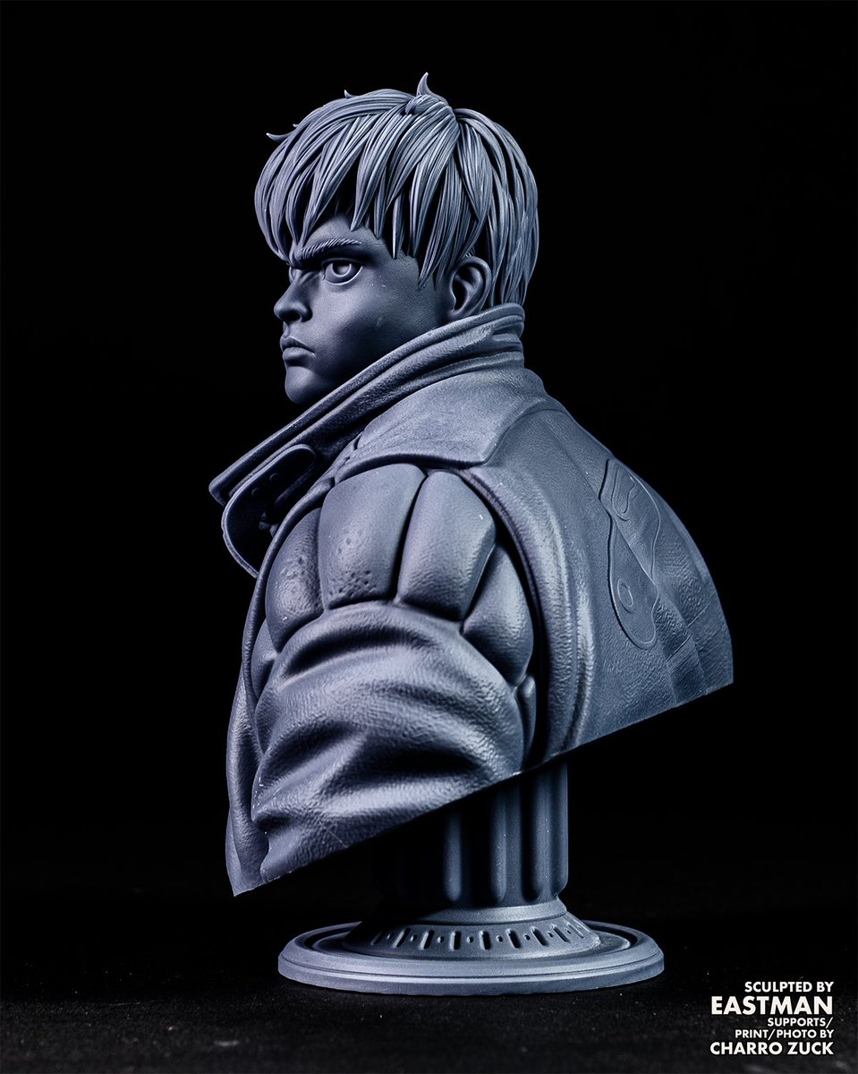 CharroZuck's tweet image. Kaneda
Sculpt: @eastman #zbrush
Resin: @SirayaTech Fast Navy Grey
Printer: @mypeopoly Forge & @WhamBamSystems XTR
Supports: @lychee3d
#3DPrinting #3dprinter #AKIRA