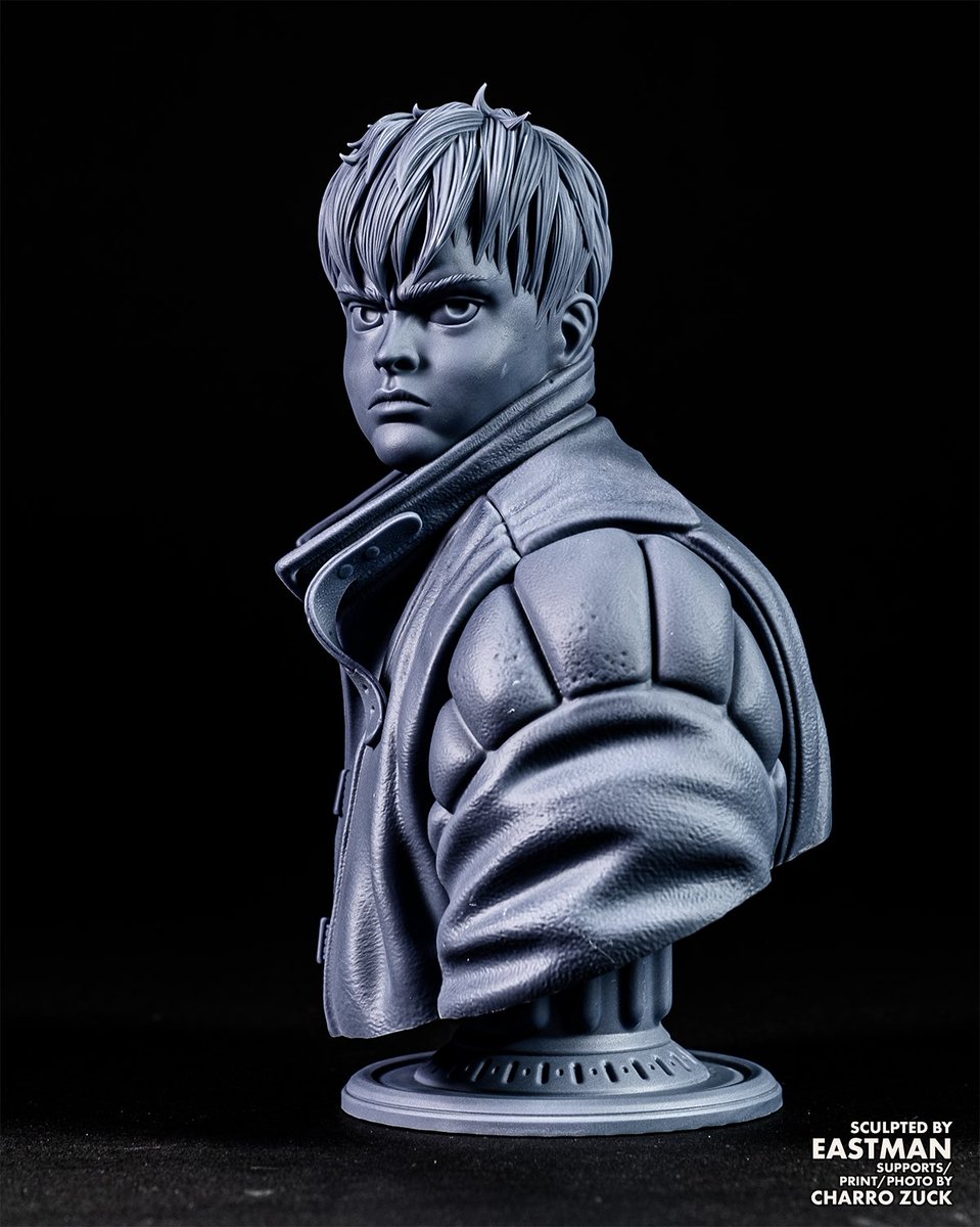 CharroZuck's tweet image. Kaneda
Sculpt: @eastman #zbrush
Resin: @SirayaTech Fast Navy Grey
Printer: @mypeopoly Forge & @WhamBamSystems XTR
Supports: @lychee3d
#3DPrinting #3dprinter #AKIRA
