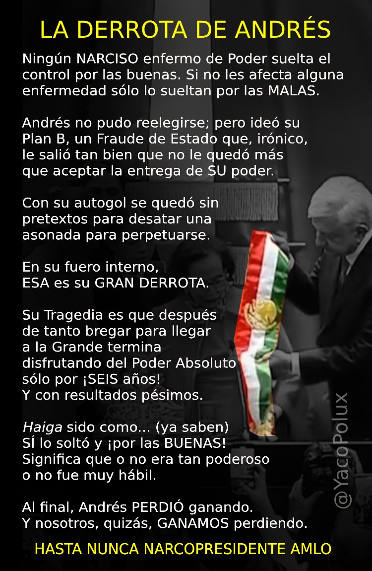 LA DERROTA DE ANDRÉS