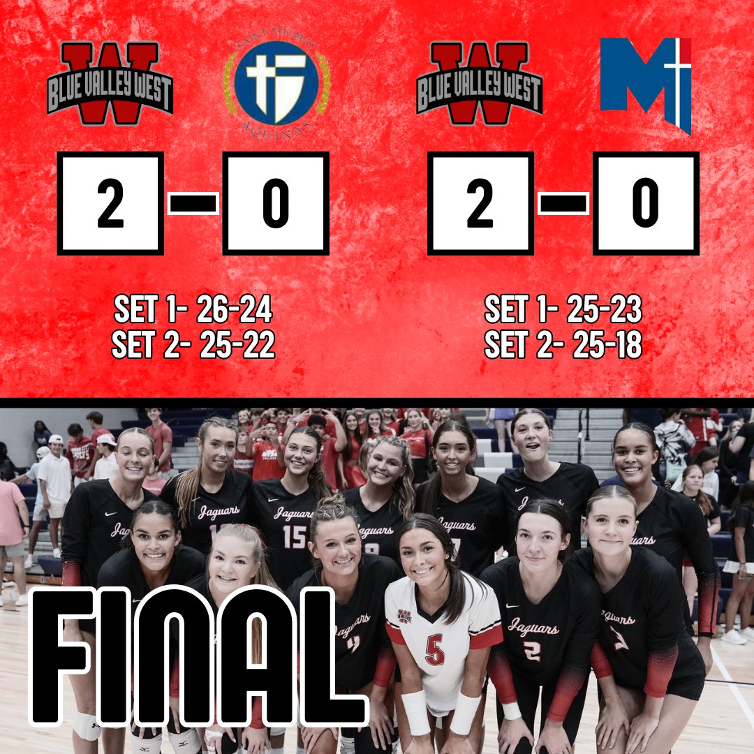 Two more big EKL dubs over quality opponents for the Jags! Now 18-1. 

#bvwvb🏐 #gojags🐾