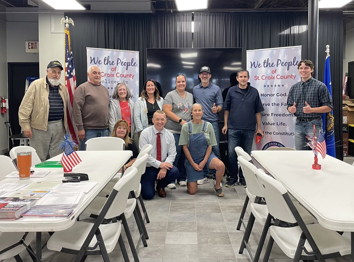 brooklyn5024's tweet photo. I love when my GOP’s keep me updated with the amazing things that they are doing!! 

@stcroixgop recently hosted the Trump Bus Tour and had a great turnout👏🥳 https://t.co/3TRI2QZOZm
