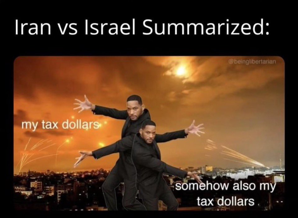 SkeletorRises's tweet photo. @IDF Do what you want. Just stop having Americans pay for it. We have our own problems. https://t.co/KUMtseOtZu