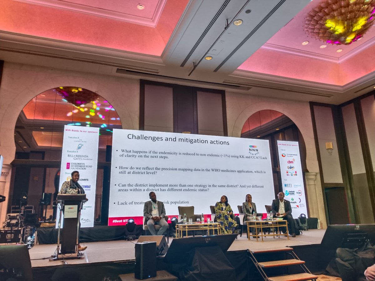 elimin8schisto's tweet photo. #NNN2024 SCH-STH session Dr Prudence Beinamaryo discusses current approaches, challenges and priorities in #Uganda for #schistosomiasis and soil-transmitted helminthiasis https://t.co/V6xqgfLODm