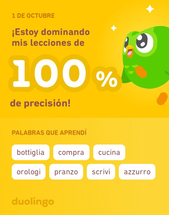 Sebas_Vallejo's tweet photo. ¡Estoy aprendiendo italiano en Duolingo! Es gratis, divertido y efectivo. https://t.co/vRiB7DVnmU