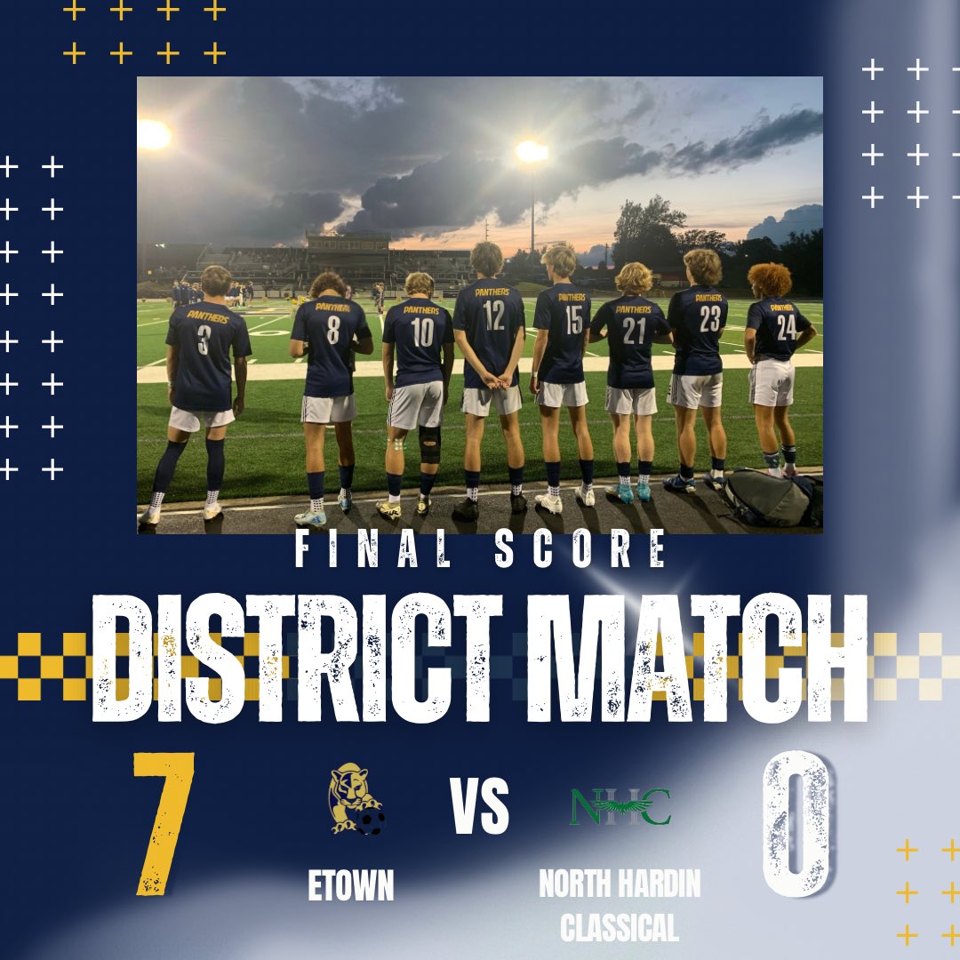 Final 7-0
🥹 Last home game for our Seniors! 

Goals: Jagger x3, Joseph x2, Nick and Kobe
Assists: Kobe x3, Grant and Will 
Clean Sheet: Will Yates and the D

#PantherPride