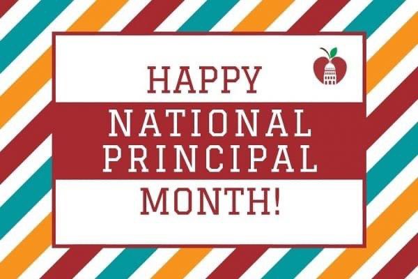To all of the fellow principals, Happy National Principals’ Month!  I join others in honoring the amazing leaders we have in our schools! #NationalPrincipalMonth #ThankYouPrincipals <a href="/clasleaders/">CLAS</a> <a href="/NASSP/">National Assoc. of Secondary School Principals</a>