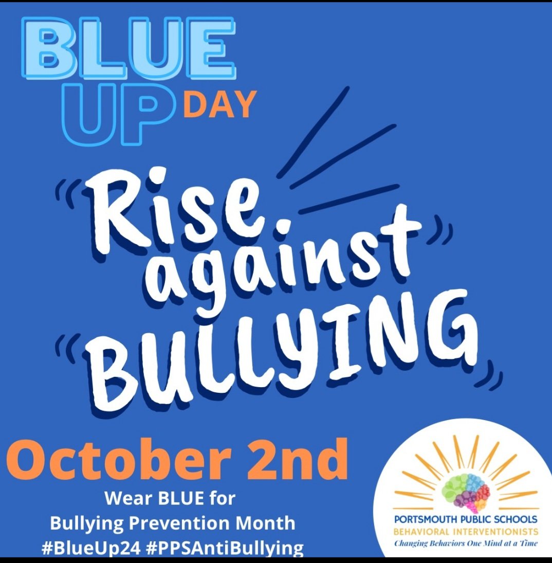 driddick73's tweet image. Blue Up Day!!!
@ebracyPPS @SterlingWhite59
@nicscud @BrightonVA @ppsdouglasspark @SimonsdaleElem @PortsVASchools